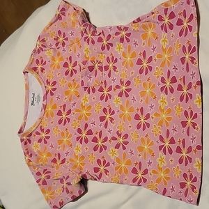GIRL'S Pink, Yellow & Orange Tshirt